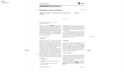 Clustering for malware classification